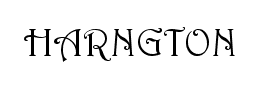 HARNGTON字体