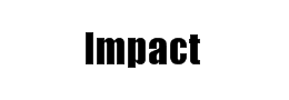 Impact字体