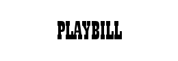 PLAYBILL字体