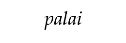 palai字体