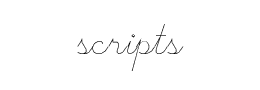 scripts