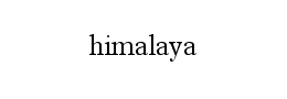 himalaya