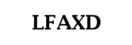 LFAXD字体下载