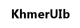 KhmerUIb字体