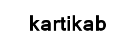 kartikab字体