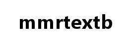 mmrtextb下载