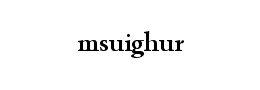 msuighur