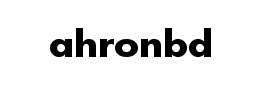 ahronbd字体