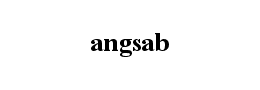 angsab字体
