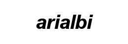 arialbi字体下载