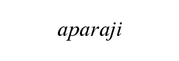 aparaji字体