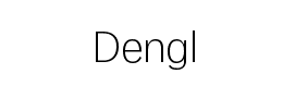 Dengl字体