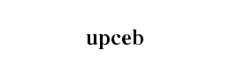upceb字体