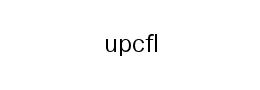 upcfl字体