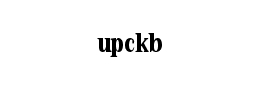 upckb字体
