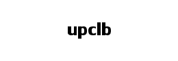 upclb字体