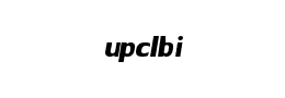 upclbi字体