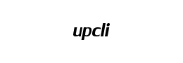 upcli字体