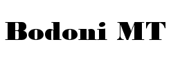 Bodoni MT字体下载